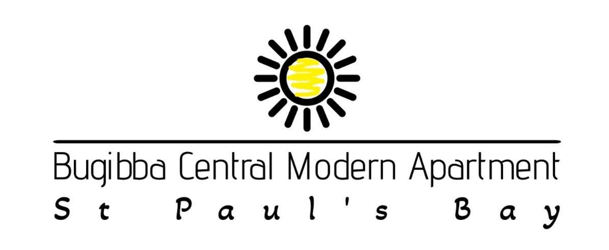 Bugibba Central Modern Apartment San Pawl il-Baħar Eksteriør billede
