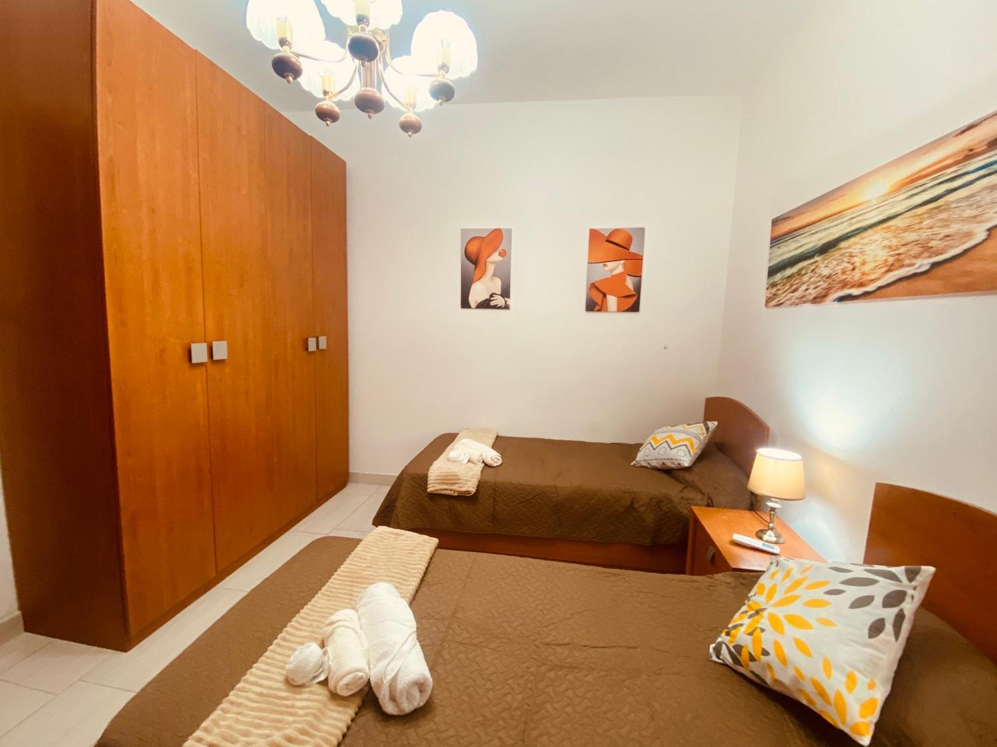 Bugibba Central Modern Apartment San Pawl il-Baħar Eksteriør billede
